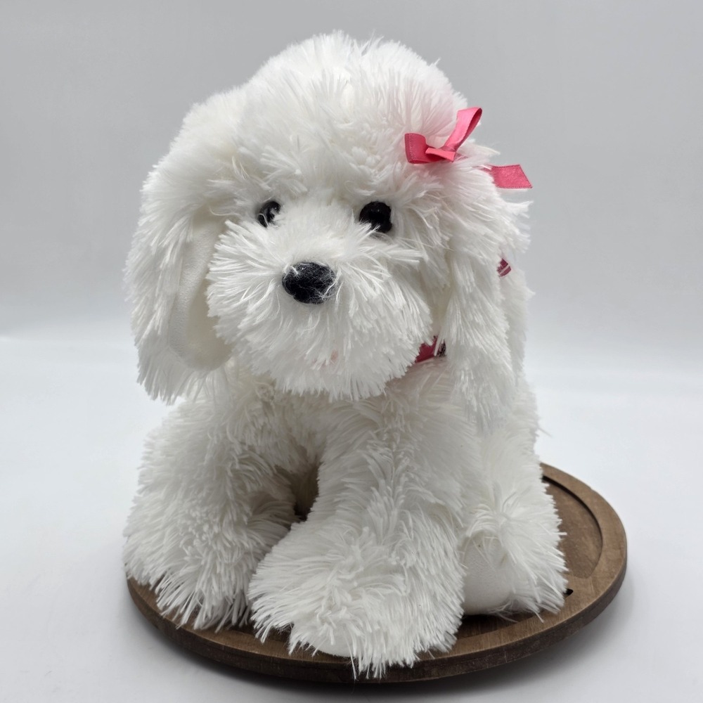 GUND 2004 Victoria's Secret Exclusive MOLLY 12" Plush White Maltese Puppy Dog